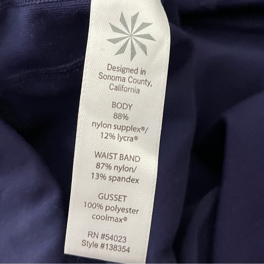 Athleta Skinny Up Size Small Blue Leggings - Picture 6 of 9